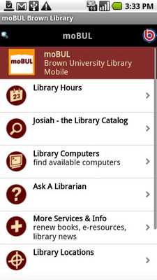 Emulate Android APK moBUL Brown Library