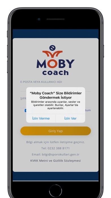 Emulate iPhone app Moby Coach Spor Okulu Yönetimi using MyAndroid Emulate iPhone app Moby Coach Spor Okulu Yönetimi using MyAndroid