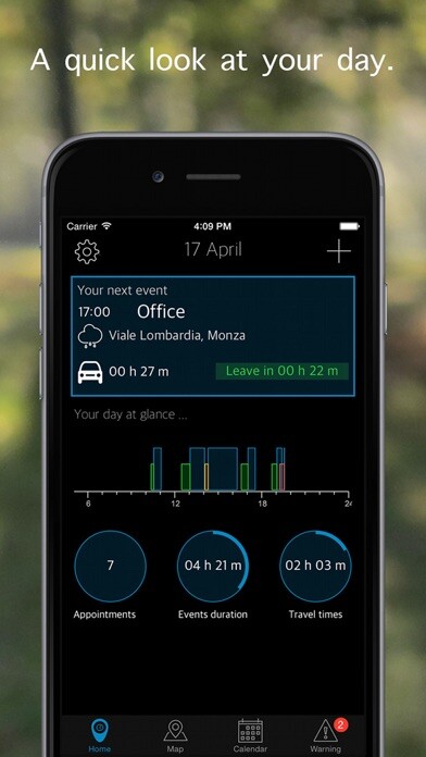 Emulate iPhone app MobyPlanner Personal Assistant using MyAndroid