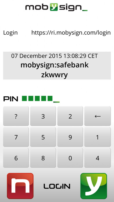 Emulate iPhone app mobysign using MyAndroid