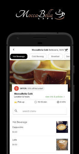 Run android online APK Moccabella Cafe Food Ordering App from MyAndroid or emulate Moccabella Cafe Food Ordering App using MyAndroid Run android online APK Moccabella Cafe Food Ordering App from MyAndroid or emulate Moccabella Cafe Food Ordering App using MyAndroid