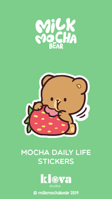 Emulate iPhone app Mocha Daily Life Stickers using MyAndroid