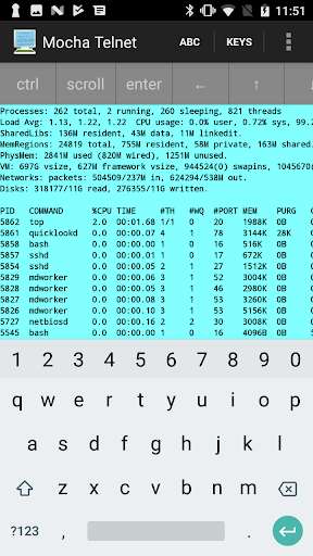 Run android online APK Mocha Telnet Lite from MyAndroid or emulate Mocha Telnet Lite using MyAndroid Run android online APK Mocha Telnet Lite from MyAndroid or emulate Mocha Telnet Lite using MyAndroid