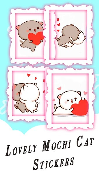 Run android online APK Mochi Cat Stickers - WASticker from MyAndroid or emulate Mochi Cat Stickers - WASticker using MyAndroid