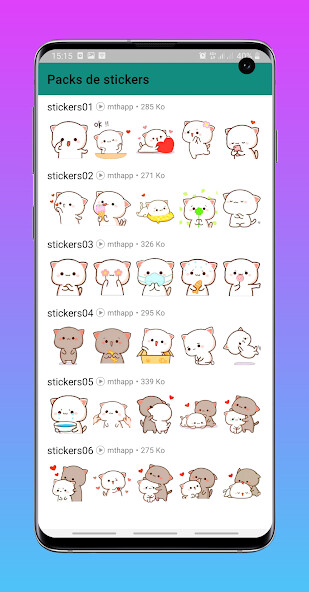Run android online APK Mochi Peach and Goma Stickers from MyAndroid or emulate Mochi Peach and Goma Stickers using MyAndroid Run android online APK Mochi Peach and Goma Stickers from MyAndroid or emulate Mochi Peach and Goma Stickers using MyAndroid