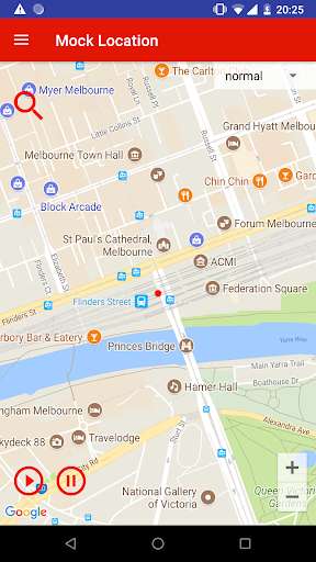 Run android online APK Mock Location - Fake GPS from MyAndroid or emulate Mock Location - Fake GPS using MyAndroid