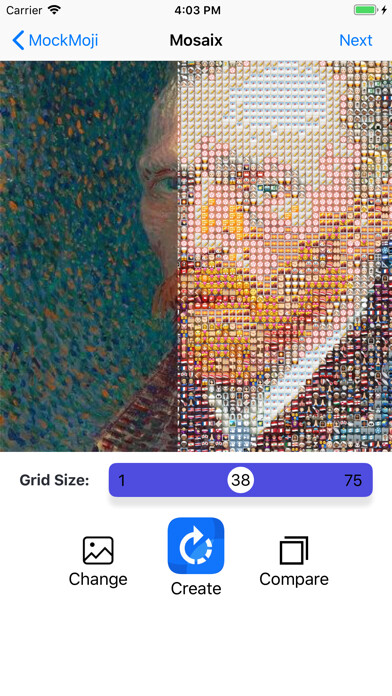 Emulate iPhone app MockMoji:Custom Emoji &Kaomoji using MyAndroid Emulate iPhone app MockMoji:Custom Emoji &Kaomoji using MyAndroid