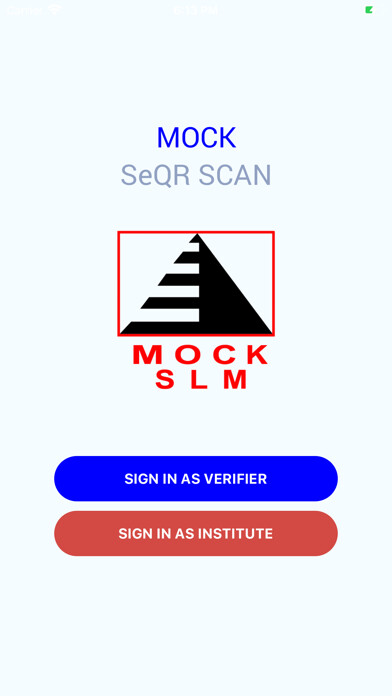 Emulate iPhone app MOCK SeQR SCan using MyAndroid