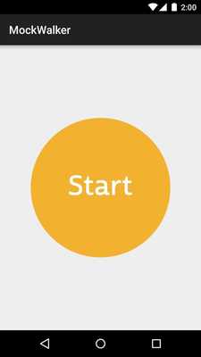 Emulate Android APK MockWalker