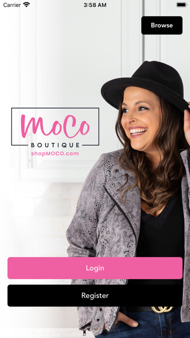 Emulate iPhone app MOCO Boutique using MyAndroid