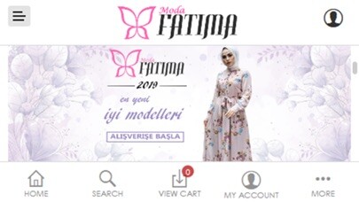 Emulate iPhone app Moda Fatima using MyAndroid Emulate iPhone app Moda Fatima using MyAndroid