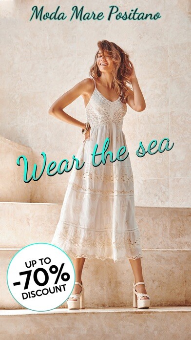 Emulate iPhone app Moda Mare Positano using MyAndroid