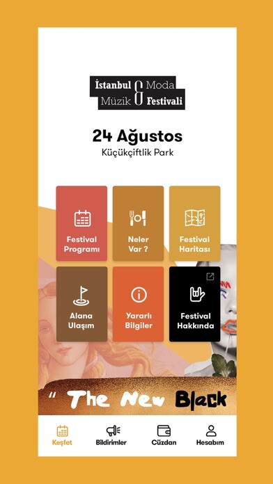 Emulate iPhone app Moda ve Müzik Festivali using MyAndroid Emulate iPhone app Moda ve Müzik Festivali using MyAndroid