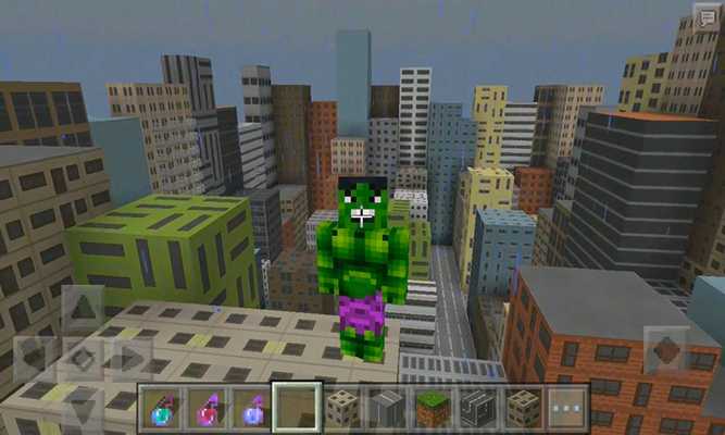 Emulate Android APK Mod Big Green Hero for MCPE Emulate Android APK Mod Big Green Hero for MCPE