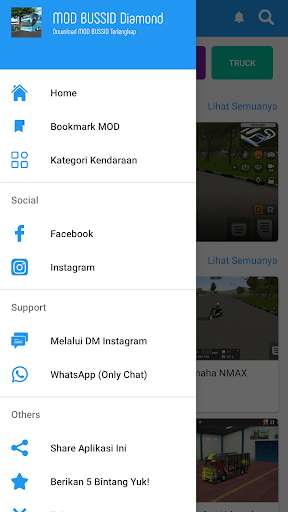 Run android online APK MOD BUSSID Diamond from MyAndroid or emulate MOD BUSSID Diamond using MyAndroid