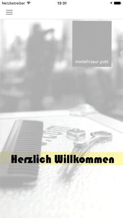 Emulate iPhone app Modefriseur Pohl using MyAndroid