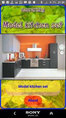 Emulate Android APK Model kitchen set