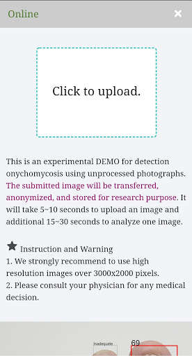 Run android online APK Model Onychomycosis from MyAndroid or emulate Model Onychomycosis using MyAndroid