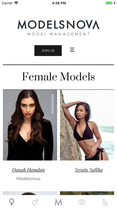 Emulate iPhone app Modelsnova using MyAndroid Emulate iPhone app Modelsnova using MyAndroid