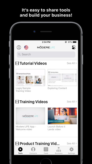 Emulate iPhone app Modere LIFE using MyAndroid Emulate iPhone app Modere LIFE using MyAndroid