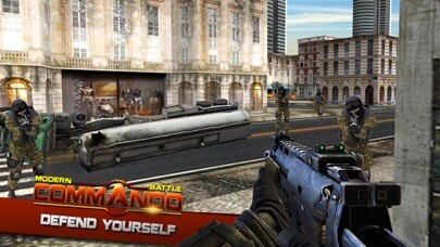 Emulate iPhone app Modern Battle Commando using MyAndroid