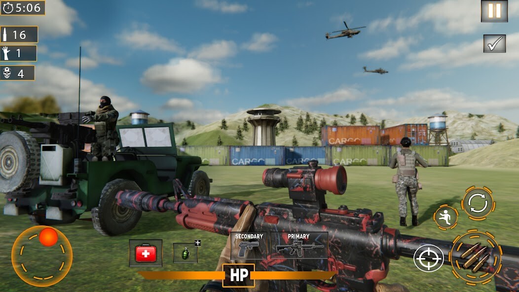 Run android online APK Modern Commando 3D: Army Games from MyAndroid or emulate Modern Commando 3D: Army Games using MyAndroid