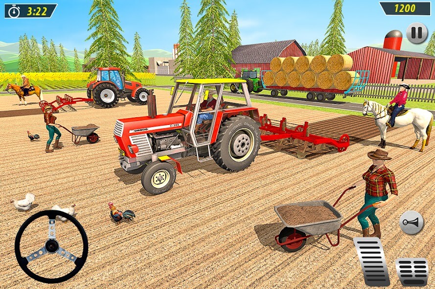 Run android online APK Modern Farming Tractor Games from MyAndroid or emulate Modern Farming Tractor Games using MyAndroid
