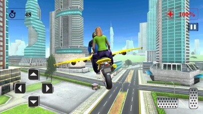 Emulate iPhone app Modern Flying Bike Taxi using MyAndroid