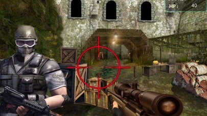 Emulate iPhone app Modern FPS Mission using MyAndroid
