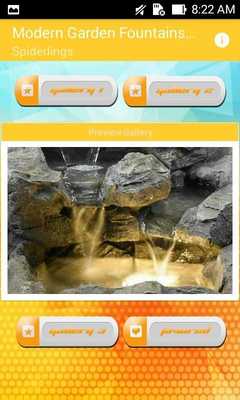 Emulate Android APK Modern Garden Fountains Design