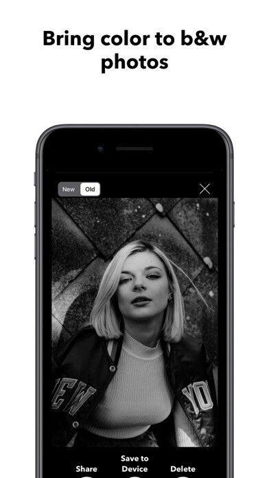 Emulate iPhone app Modernize - Color B&W Photos using MyAndroid Emulate iPhone app Modernize - Color B&W Photos using MyAndroid