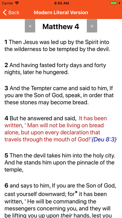 Emulate iPhone app Modern Literal Version - Bible using MyAndroid Emulate iPhone app Modern Literal Version - Bible using MyAndroid