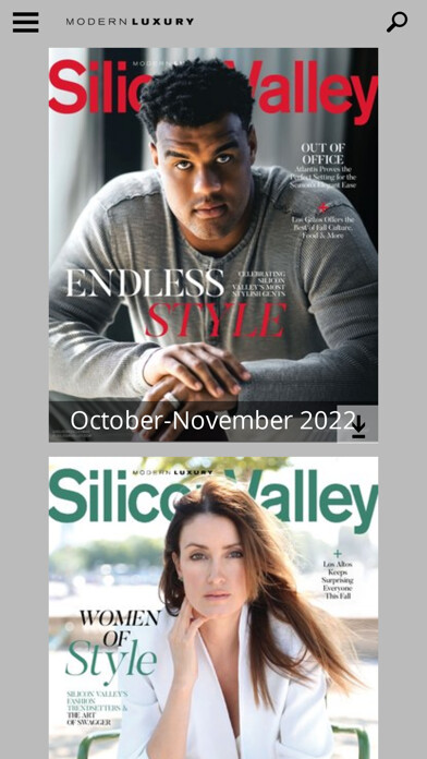 Emulate iPhone app Modern Luxury Silicon Valley using MyAndroid Emulate iPhone app Modern Luxury Silicon Valley using MyAndroid