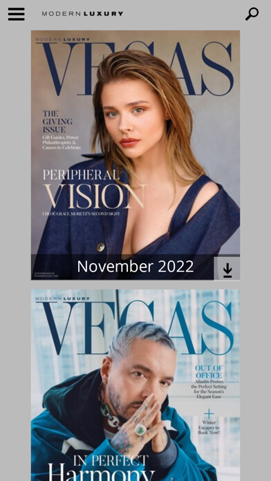 Emulate iPhone app Modern Luxury Vegas using MyAndroid Emulate iPhone app Modern Luxury Vegas using MyAndroid