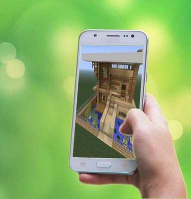 Emulate Android APK Modern Minecraft House