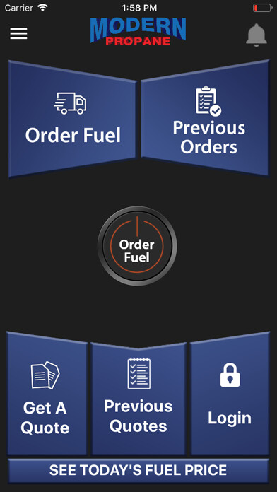 Emulate iPhone app Modern Propane using MyAndroid