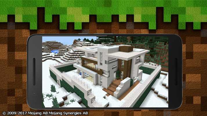 Emulate Android APK Modern Redstone House MCPE