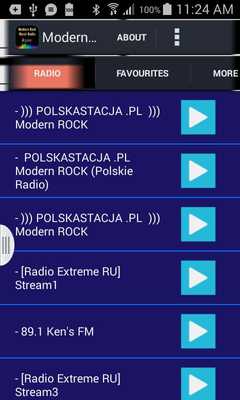 Emulate Android APK Modern Rock Music Radio