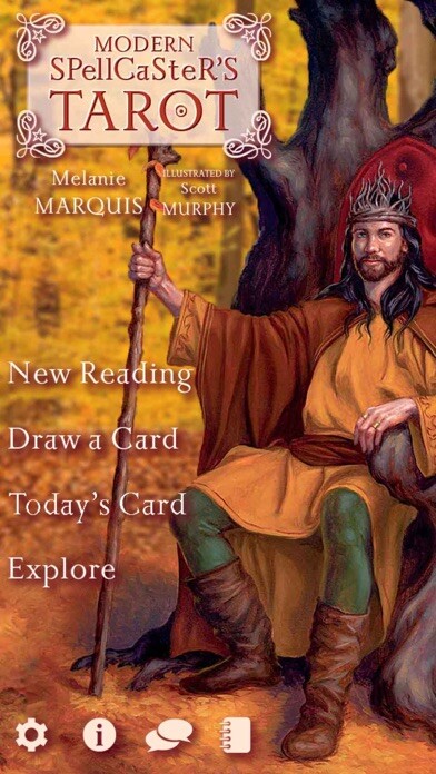 Emulate iPhone app Modern Spellcaster’s Tarot using MyAndroid Emulate iPhone app Modern Spellcaster’s Tarot using MyAndroid