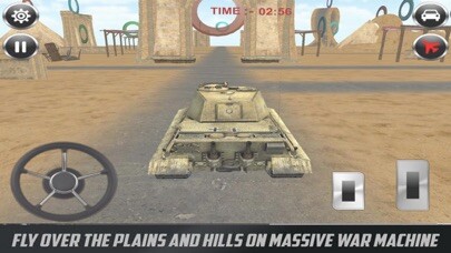 Emulate iPhone app Modern Tank Fly Training using MyAndroid