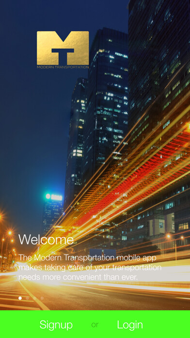 Emulate iPhone app Modern Transportation using MyAndroid