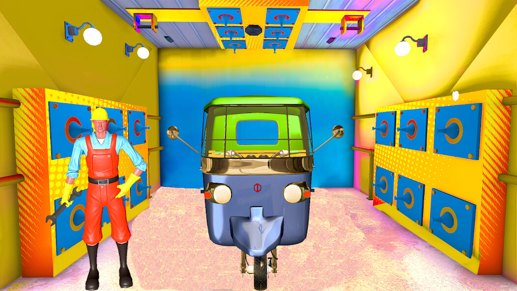 Run android online APK Modern Tuk Tuk Wash Games: Mobile Car Wash Games from MyAndroid or emulate Modern Tuk Tuk Wash Games: Mobile Car Wash Games using MyAndroid