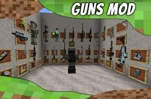 Run android online APK Mod Guns for MCPE. Weapons mods and addons. from MyAndroid or emulate Mod Guns for MCPE. Weapons mods and addons. using MyAndroid