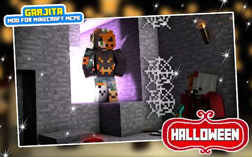 Run android online APK Mod Halloween Skin Tools Master Block Minecraft from MyAndroid or emulate Mod Halloween Skin Tools Master Block Minecraft using MyAndroid