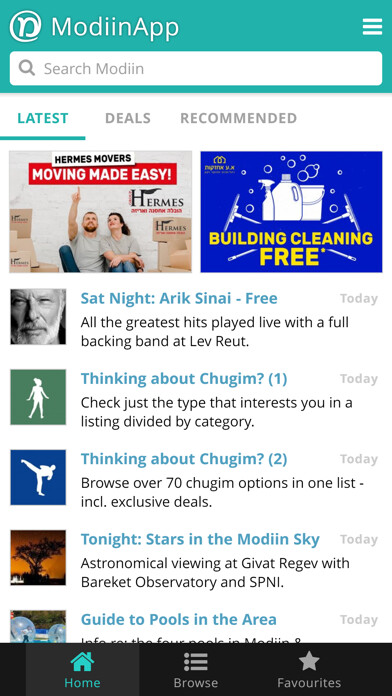 Emulate iPhone app ModiinApp using MyAndroid