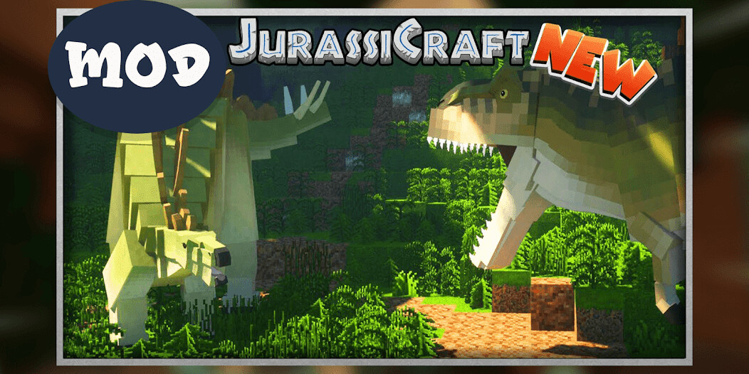 Run android online APK Mod Jurassic Dinosaur Craft from MyAndroid or emulate Mod Jurassic Dinosaur Craft using MyAndroid