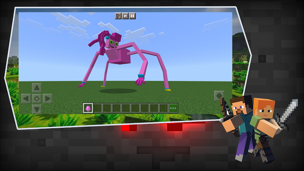 Run android online APK Mod Mommy Long Legs for MCPE from MyAndroid or emulate Mod Mommy Long Legs for MCPE using MyAndroid