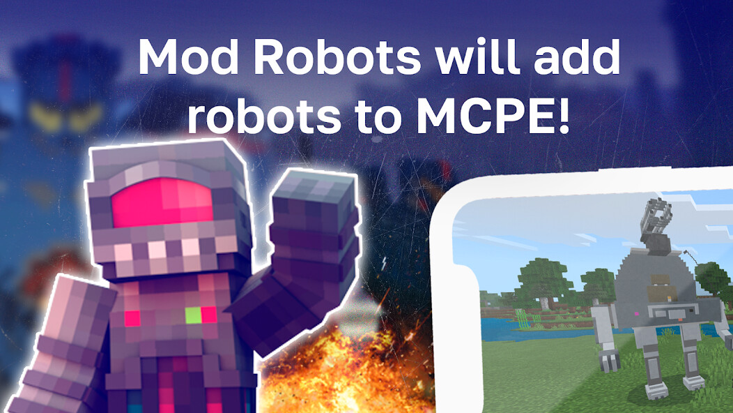 Run android online APK Mod Robot for MCPE from MyAndroid or emulate Mod Robot for MCPE using MyAndroid Run android online APK Mod Robot for MCPE from MyAndroid or emulate Mod Robot for MCPE using MyAndroid