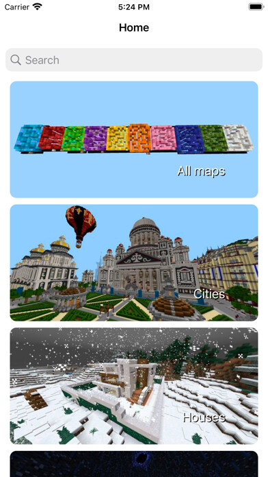 Emulate iPhone app Mods for Minecraft PE - MCMAP using MyAndroid
