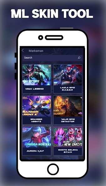 Run android online APK Mod Skin Tools ML from MyAndroid or emulate Mod Skin Tools ML using MyAndroid Run android online APK Mod Skin Tools ML from MyAndroid or emulate Mod Skin Tools ML using MyAndroid